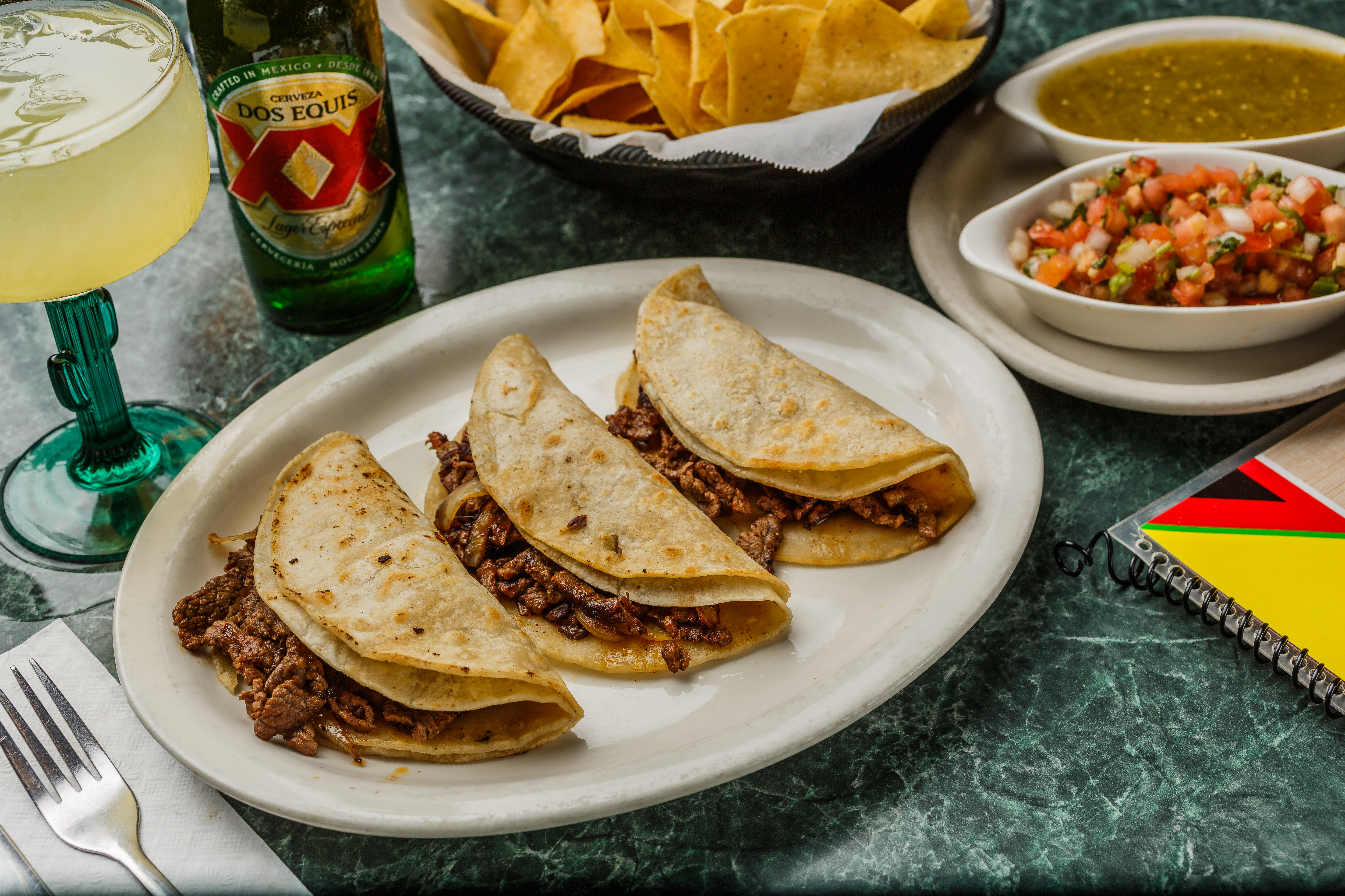 El Sombrero White Cheese Queso Longview Texas Mexican Restaurant Food Taco Fajitas